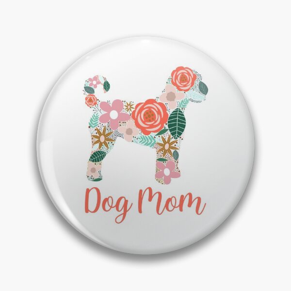 Item preview, Dog Mom Golden Doodle Floral Silhouette designed and sold by Nicolestes.