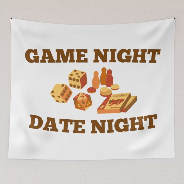 Item preview, Game Night Date Night - Dice Board Game  designed and sold by Koiboi11.