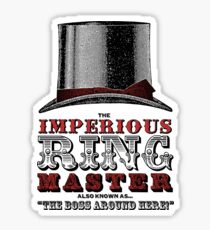 Imperious Ring Master Sticker