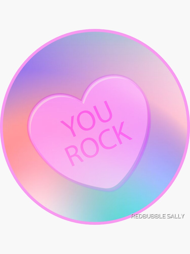 "YOU ROCK BABY" Sticker for Sale by Petra311266 Redbubble