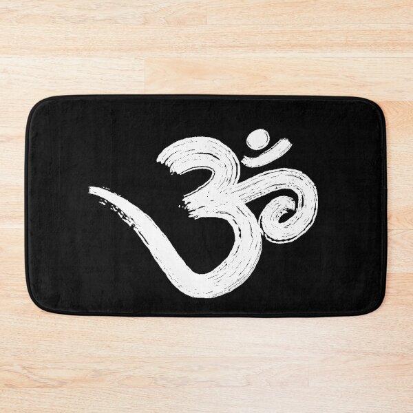 Item preview, Om Shanti brushstroke look designed and sold by lialeaf.