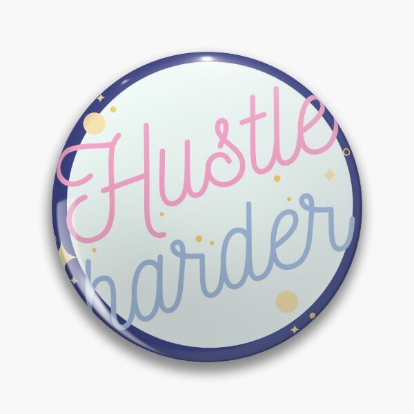 Item preview, Hustle harder designed and sold by Aura __Print.
