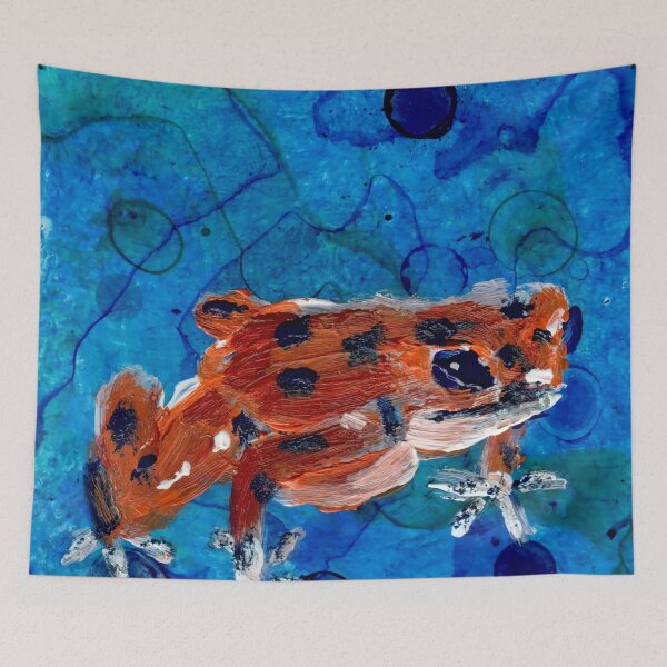 Item preview, "Aposematic" Poison Dart Frog designed and sold by Gelarie Johnson.