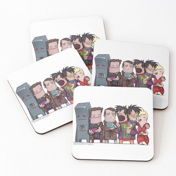Item preview, Hitchhikers TV characters by HappyToast designed and sold by HappyToast.
