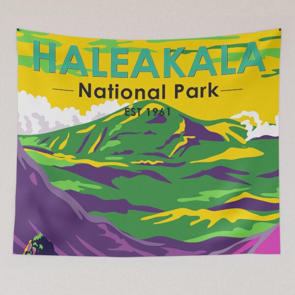 Item preview, Haleakala National Park Hawaii Vintage designed and sold by KrisSidDesigns.