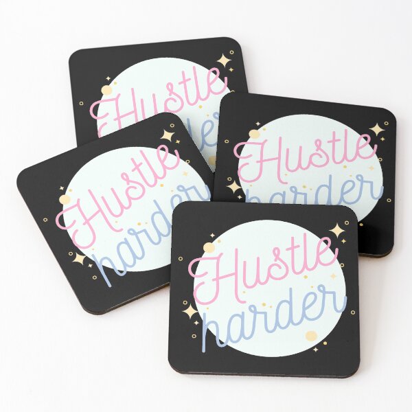 Item preview, Hustle harder designed and sold by Aura __Print.