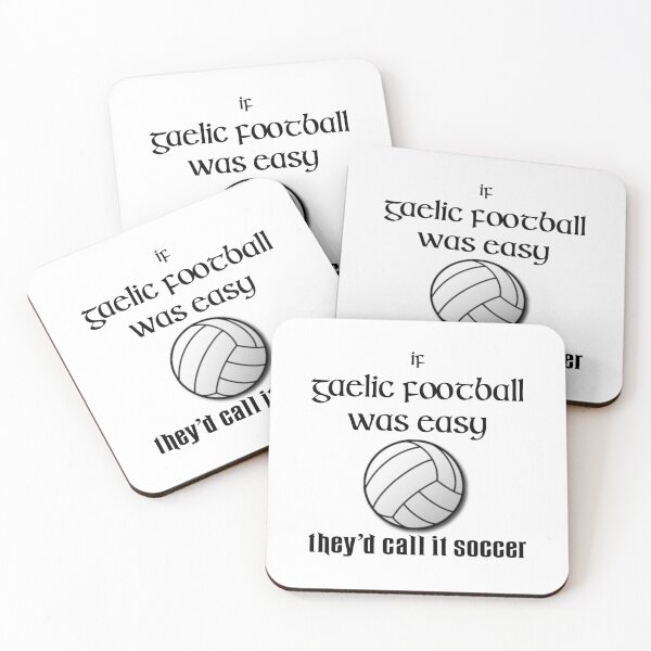 Item preview, Gaelic Football v Soccer  designed and sold by -Ireland-.