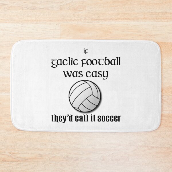 Item preview, Gaelic Football v Soccer  designed and sold by -Ireland-.
