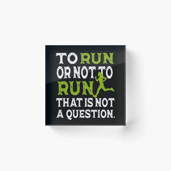 Item preview, To Run Or Not To Run - Athlete Sprinter designed and sold by cannevas.