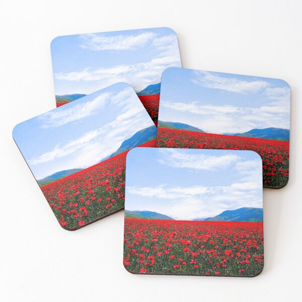 Item preview, Red Wild Tulip Field designed and sold by BellaTho.