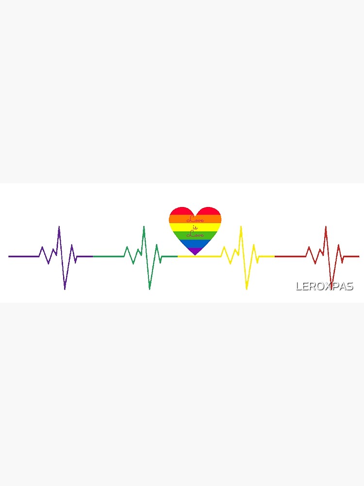 Love Is Love Rainbow Heart Pride Lgbt Community Merch Lgbtqia