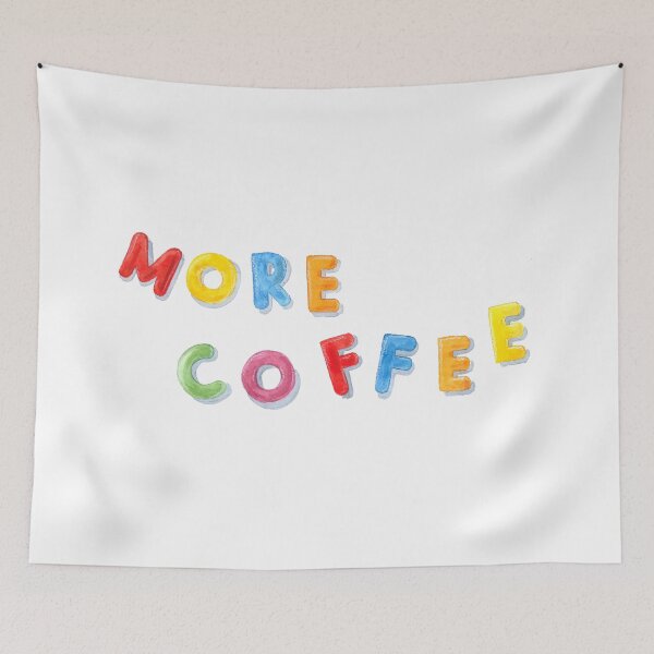 Item preview, More Coffee designed and sold by sarahvogelart.