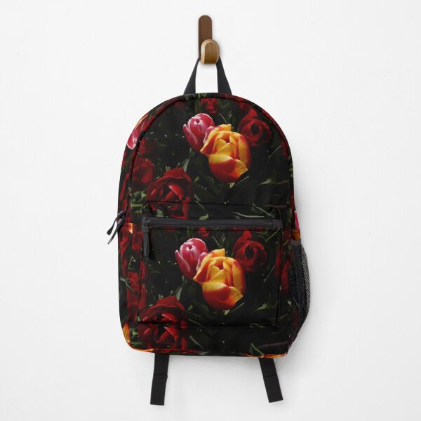Item preview, Attractive tulips from the Netherlands in red ,orange, pink and black. designed and sold by Jonnekesart.