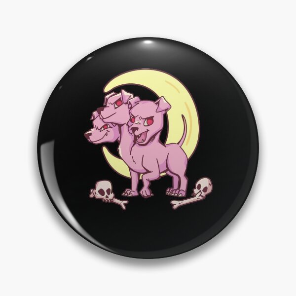 Item preview, Pastel Goth Kawaii Cute Creepy 3 Headed Dog doggy designed and sold by PinkyTree.