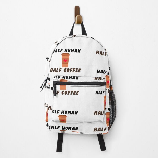 Item preview, Half Human Half Coffee - Funny Coffee designed and sold by Yasmine khalifa.