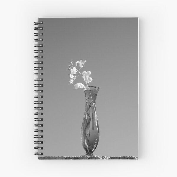 Item preview, Gai Lan Flowers BW designed and sold by Elisabeth Lucas.