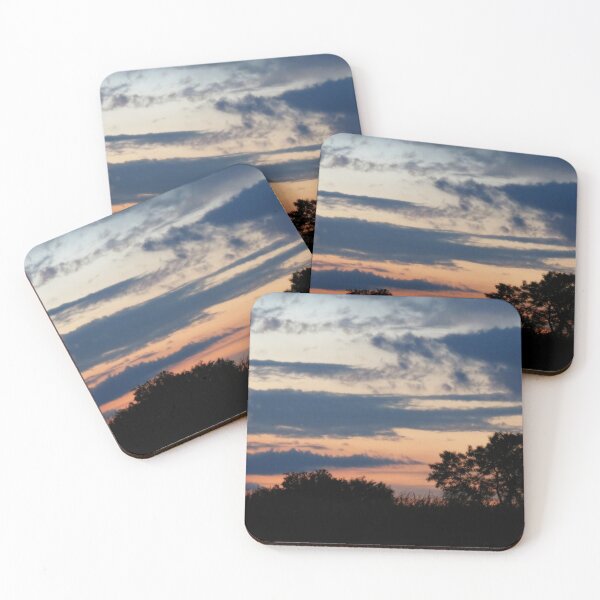 Item preview, Blue & Pink Sunset with Clouds designed and sold by Kyle West.