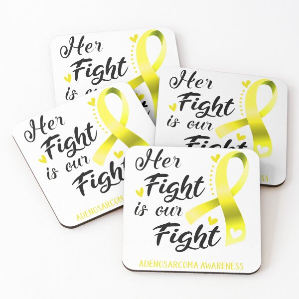 Item preview, Her Fight Is Our Fight Adenosarcoma Awareness designed and sold by hvoid41.