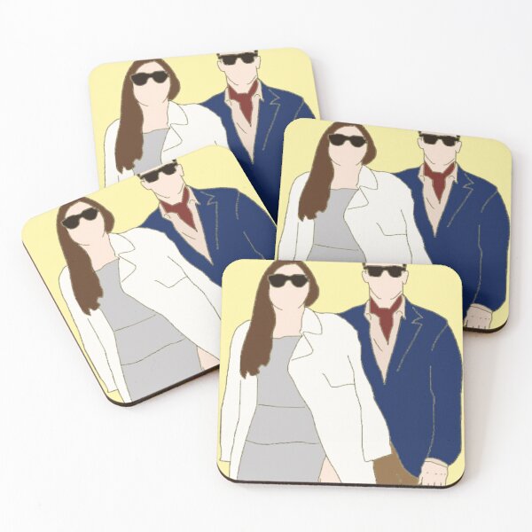 Item preview, Jake and Gina designed and sold by Iconic Doodles.