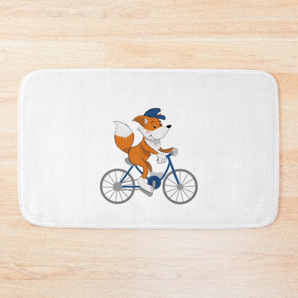 Item preview, Bicycling - Cartoon Fox designed and sold by NoelNimmad.