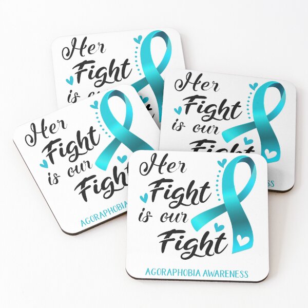 Item preview, Her Fight Is Our Fight Agoraphobia Awareness designed and sold by hvoid41.