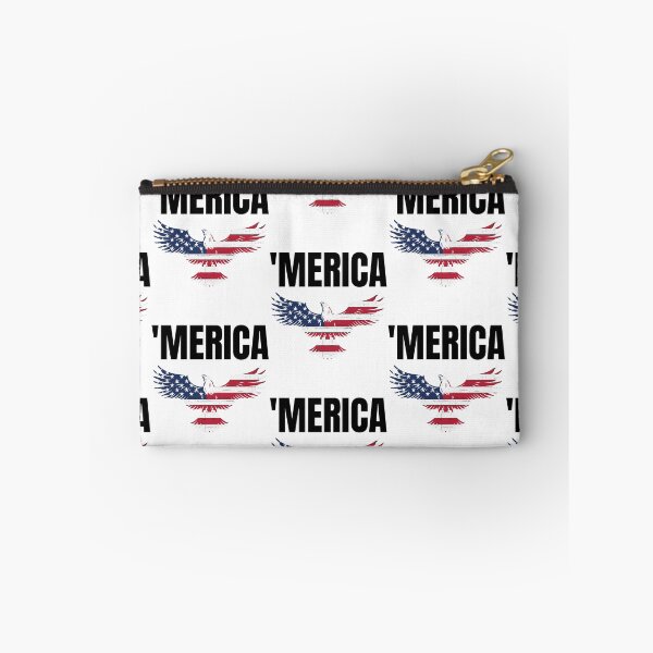 Item preview, Merica Red White And Blue Bald Eagle designed and sold by Tasha McGlashan.