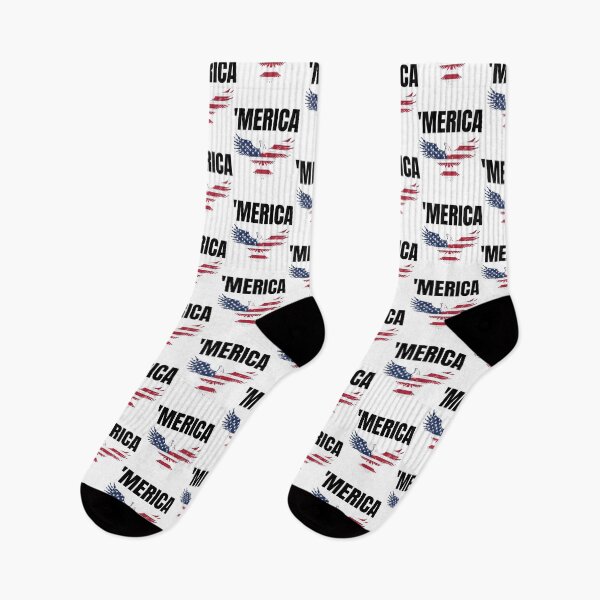 Item preview, Merica Red White And Blue Bald Eagle designed and sold by Tasha McGlashan.