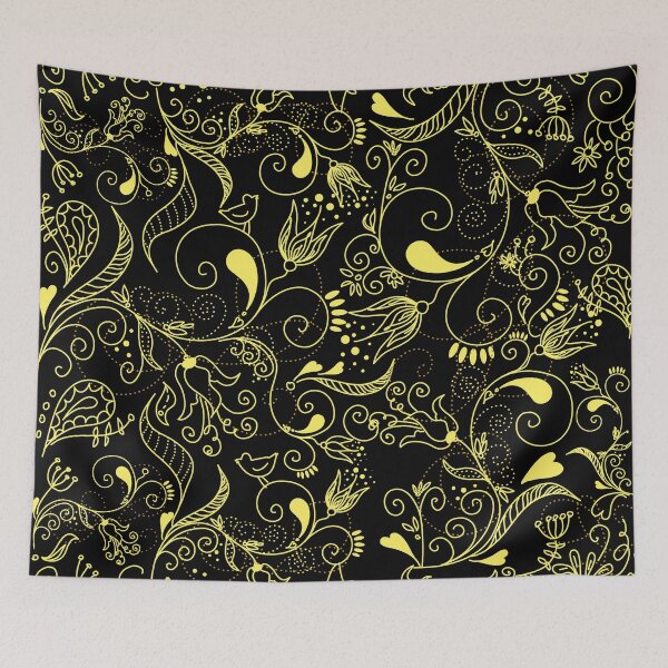 Item preview, Yellow Flower Pattern designed and sold by rossdave.