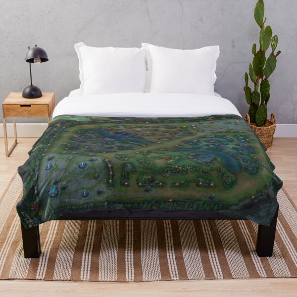 League of legends MAP Throw Blanket