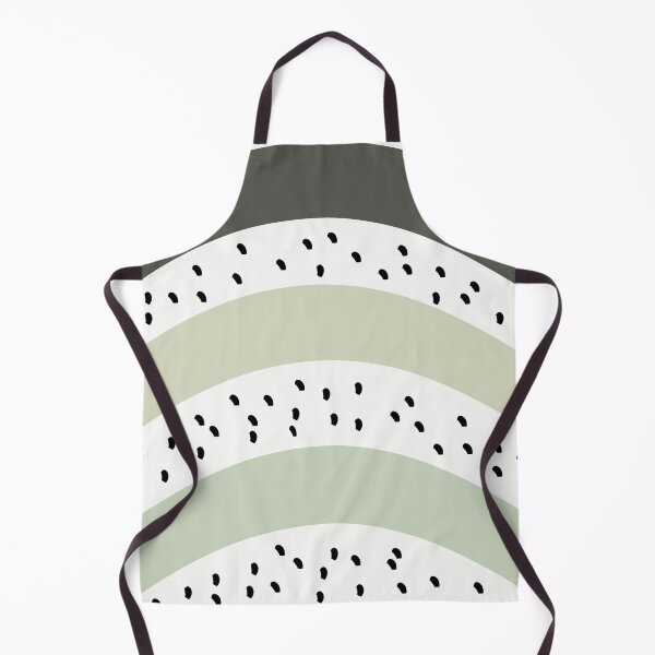Item preview, sage green and white polka dots rainbow designed and sold by Northendesigns.