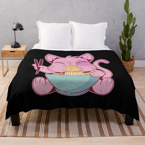 Item preview, Kawaii Pastel Goth Cute Ramen Cat Anime Japanese designed and sold by PinkyTree.