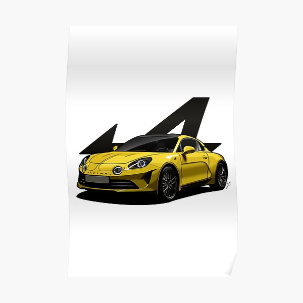 Alpine A110 Color Edition / Alpine A110S Poster