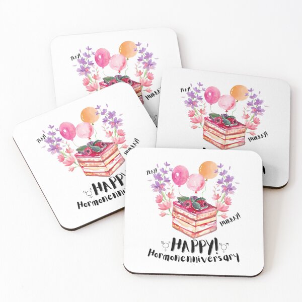 Item preview, Happy Hormonenniversary - Hormone Replacement Therapy Celebration designed and sold by Koiboi11.