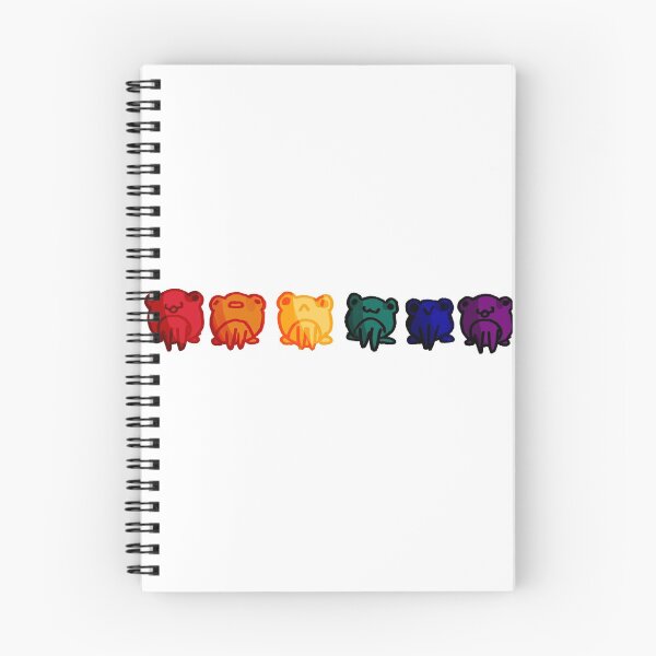 Item preview, Cute rainbow frogs designed and sold by HibiscusHeron.