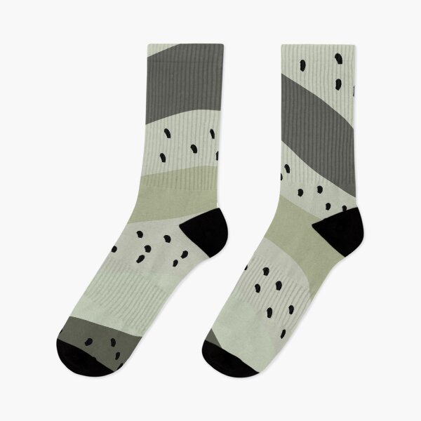 Item preview, sage green polka dots rainbow designed and sold by Northendesigns.