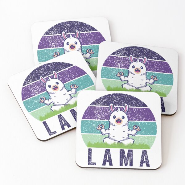 Item preview, Cute Llama Doing Yoga designed and sold by CometDesign.