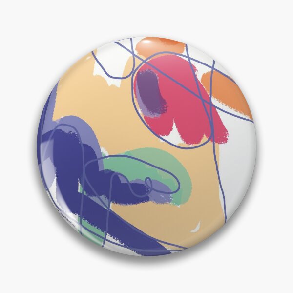 Item preview, Colorful Line Art Doodle Abstract designed and sold by RallyPointArt.