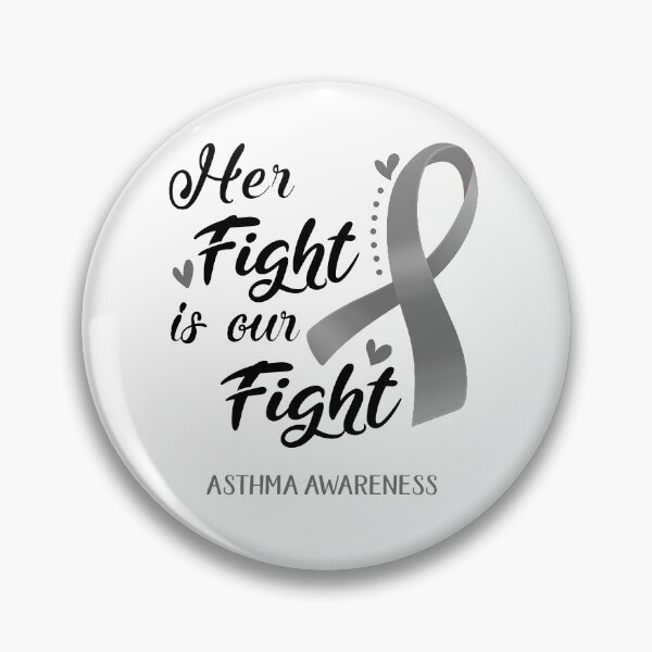 Item preview, Her Fight Is Our Fight Asthma Awareness designed and sold by hvoid41.