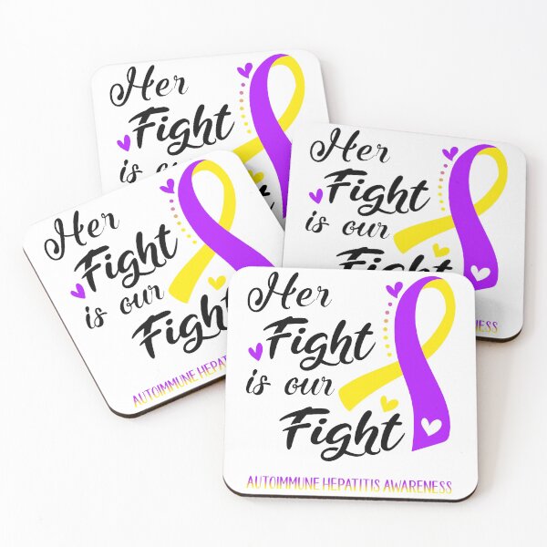 Item preview, Her Fight Is Our Fight Autoimmune Hepatitis Awareness designed and sold by hvoid41.