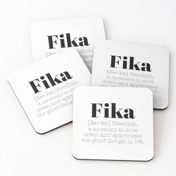 Fika Coasters (Set of 4)