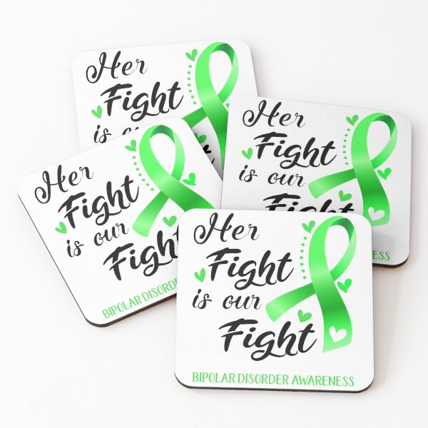 Item preview, Her Fight Is Our Fight Bipolar Disorder Awareness designed and sold by hvoid41.