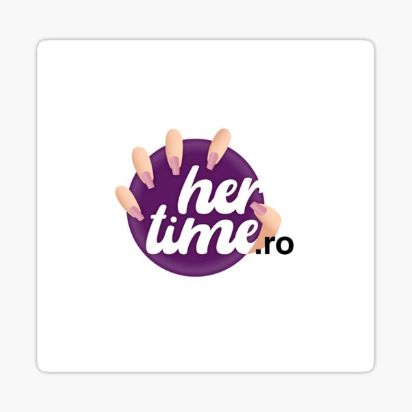 Her Time Ro logo Sticker