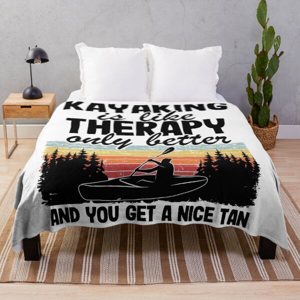 Item preview, Kayaking Is Like Therapy Funny Kayak Paddling Gift designed and sold by Stronzi.