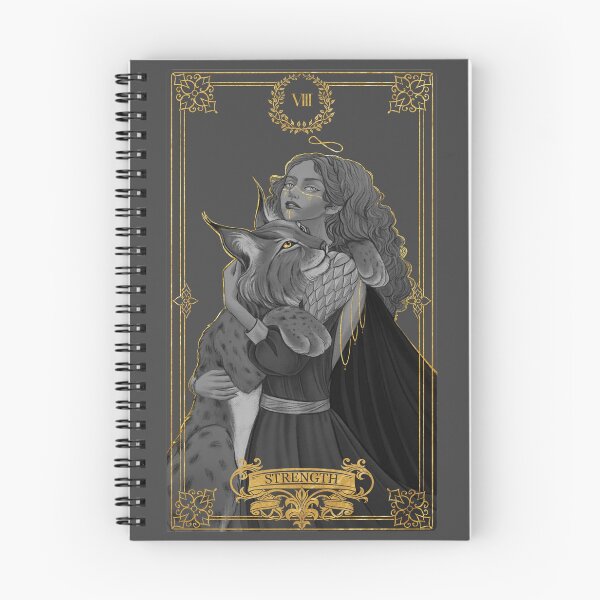 Item preview, Tarot Card: Strenght designed and sold by ⋆⭒˚.⋆ Melinore Noctua ⋆⭒˚.⋆.
