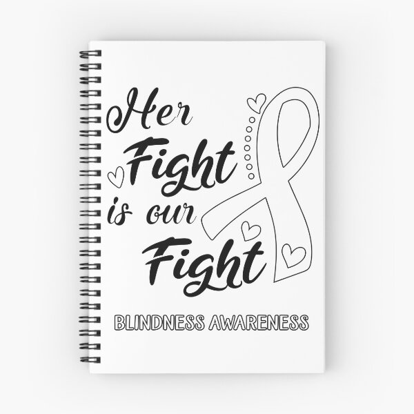 Item preview, Her Fight Is Our Fight Blindness Awareness designed and sold by hvoid41.