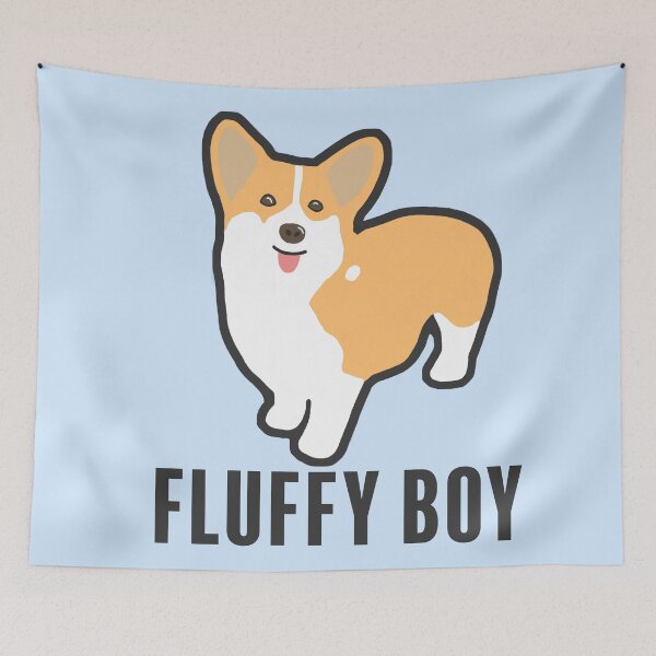 Item preview, Fluffy Boy - Cheddar Brooklyn Nine Nine designed and sold by Abbie's Prints.