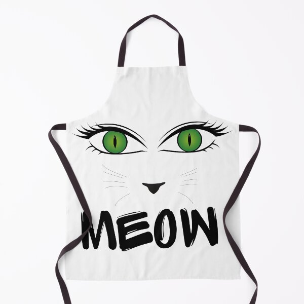 Item preview, Sassy Cat with green eyes Meowing designed and sold by Mary Maple.