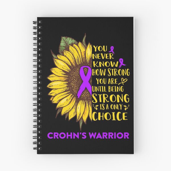 Artikelvorschau, Crohns Krieger Sie wissen nie, wie stark Sie sind Sonnenblumenliebhaber Geschenke entworfen und verkauft von radianen.