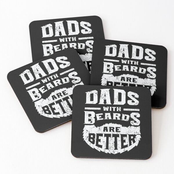 Item preview, Dads with Beards Are Better Gift designed and sold by JellyAF.