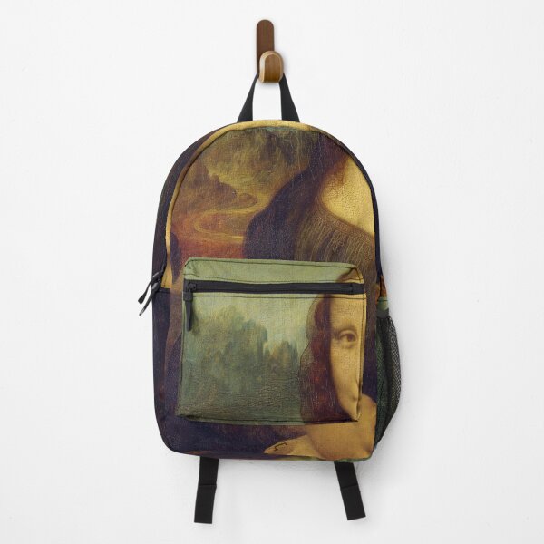 Item preview, Alternative Mona Lisa with Aliens and Tattoos designed and sold by lustywall.